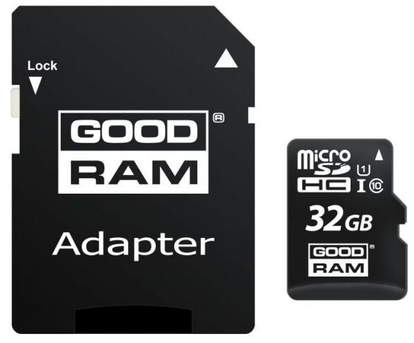 GoodRAM microSDHC-Card Class10 / UHS-I - 32GB