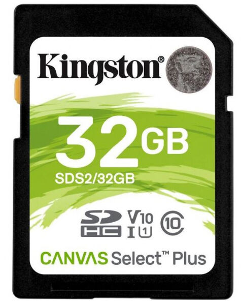 Kingston Canvas Select Plus SDHC-Card UHS-I (U3) / Class10 / V10 - 32GB
