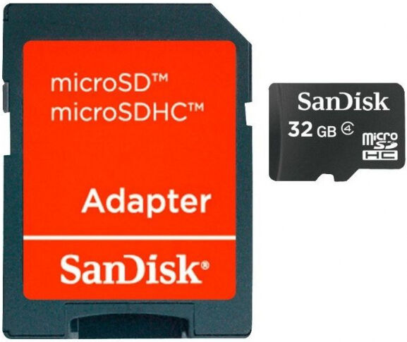 SanDisk microSDHC Card Class4 - 32GB