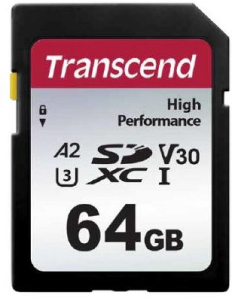 Transcend SDXC-Card 330S - UHS-I U3 A2 - 64GB