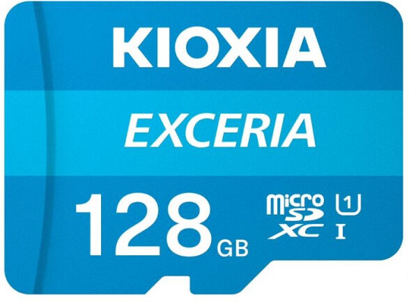 Divers Kioxia microSDXC-Card Exceria Class10 / UHS-1 / U1 - 128GB