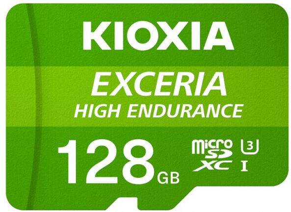 Divers Kioxia microSDXC-Card Exceria High Endurance Class10 / UHS-1 / U3 - 128GB