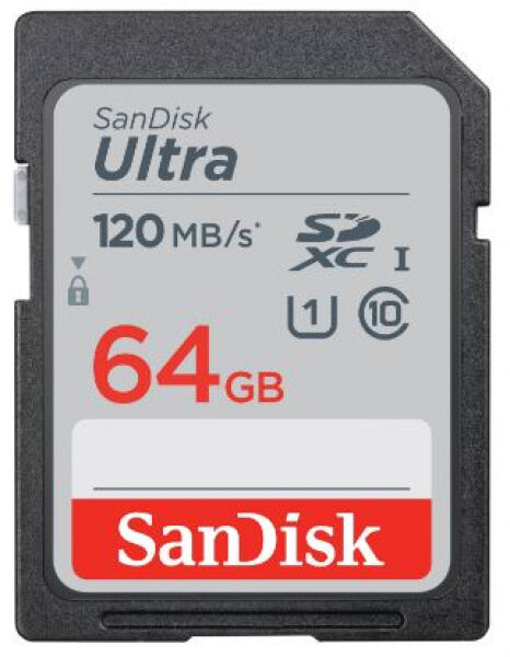 SanDisk Ultra SDXC Card UHS-I - 64GB