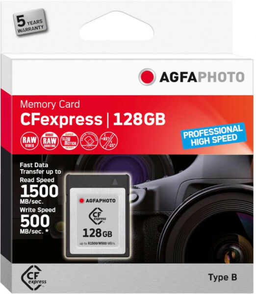 Agfaphoto CFexpress Professional High Speed - 128GB