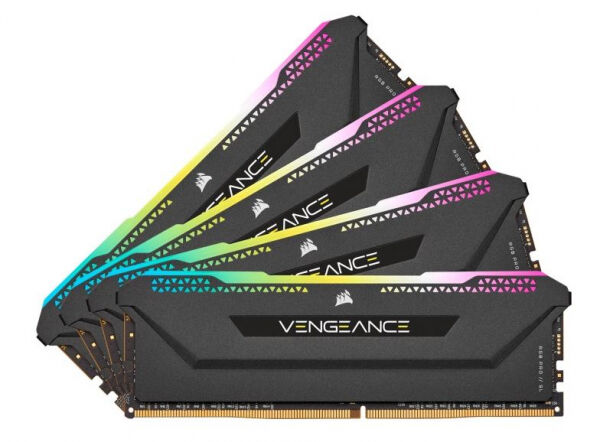 Corsair 128 GB DDR4-RAM - 3200MHz - (CMH128GX4M4E3200C16) Corsair Vengeance RGB PRO SL Kit CL16