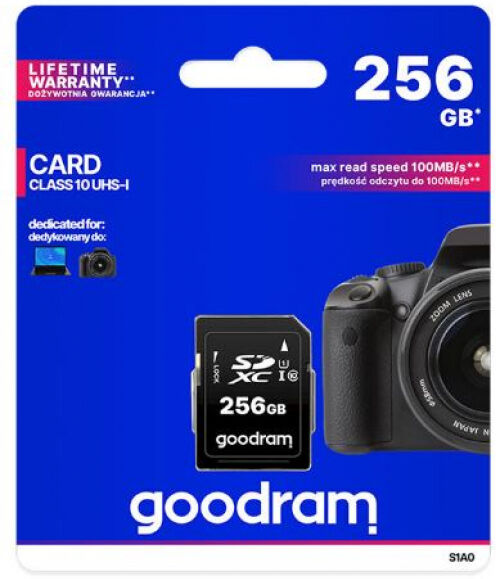 GoodRAM SDXC-Card / UHS-I / Class10 - 256GB