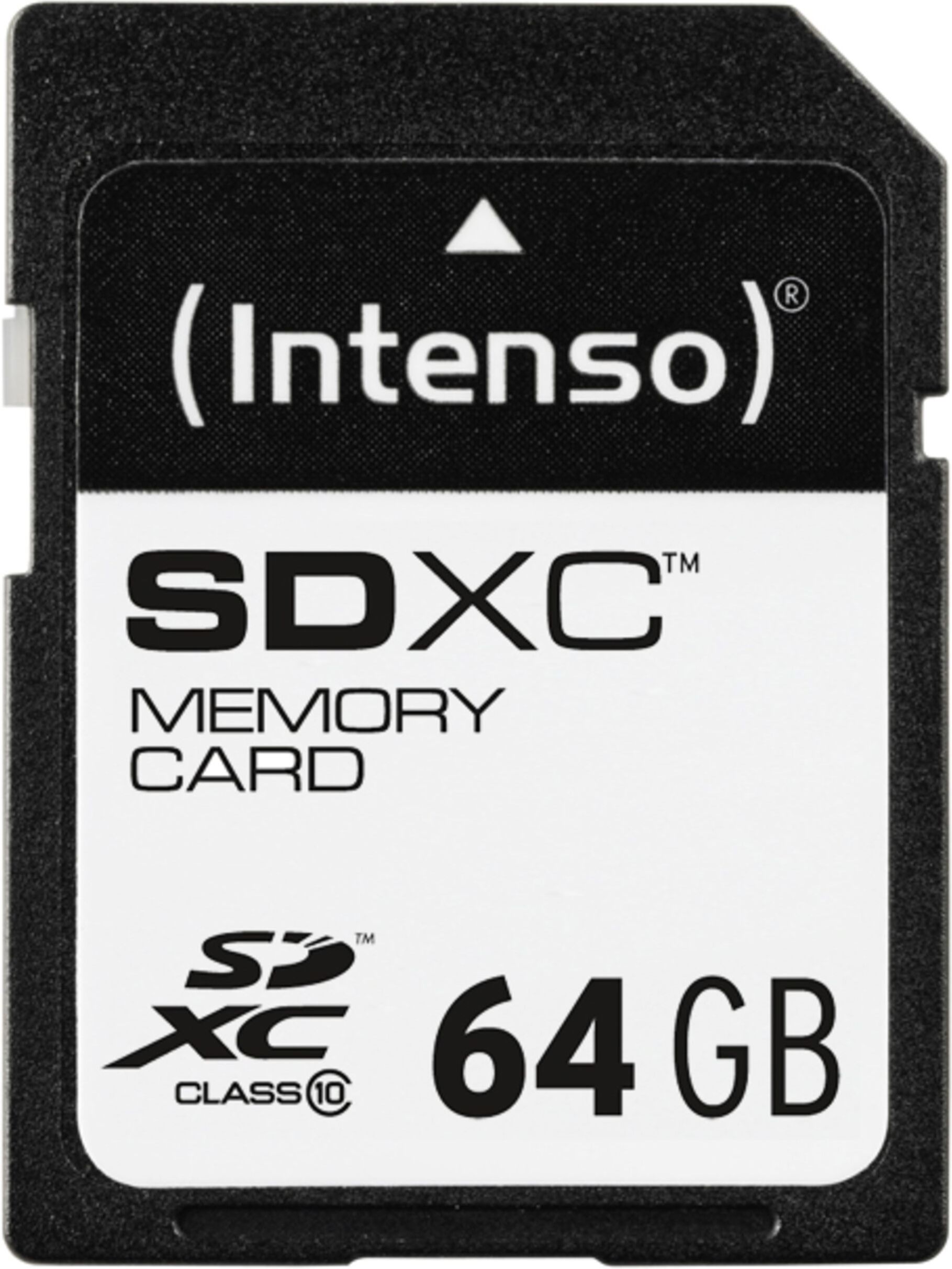 Intenso - 64GB SDHC Card CL10 für Card Recorder