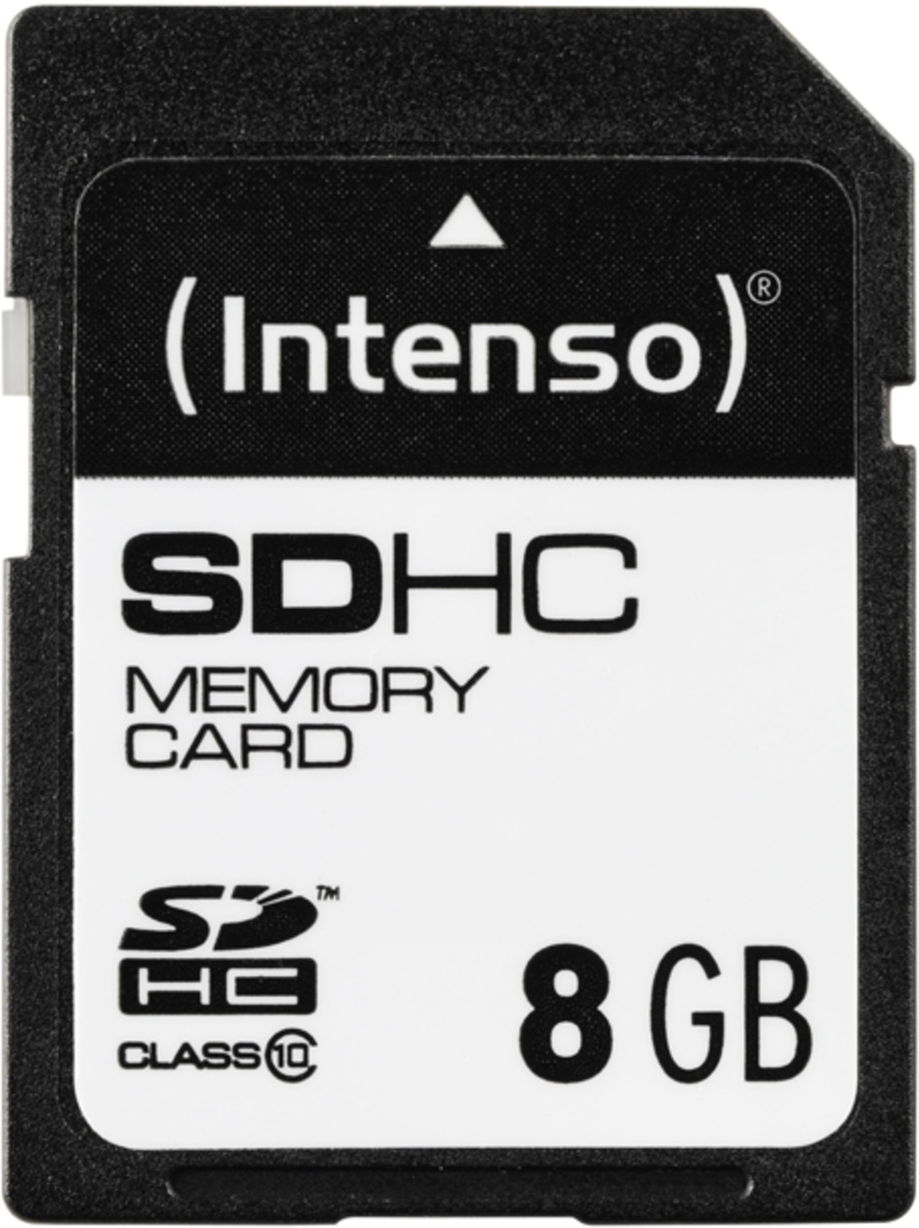 Intenso - 8GB SDHC Card CL10 für Card Recorder