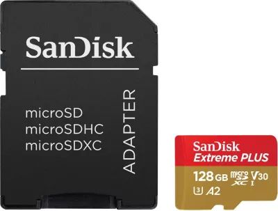 Sandisk Carte SANDISK microSD EXT PLUS 128Go