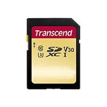Transcend 500S - carte mémoire flash - 64 Go - SDXC UHS-I