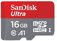 SanDisk Ultra - carte mémoire flash - 16 Go - microSDHC UHS-I