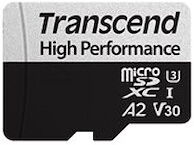 Transcend High Performance 330S - carte mémoire flash - 64 Go - microSDXC UHS-I