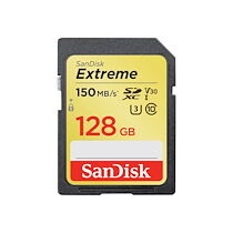 SanDisk Extreme - carte mémoire flash - 128 Go - SDXC UHS-I