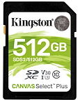 Kingston Canvas Select Plus - carte mémoire flash - 512 Go - SDXC UHS-I