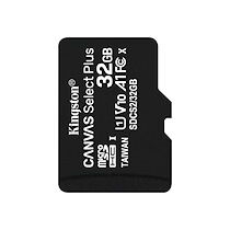 Kingston Canvas Select Plus - carte mémoire flash - 32 Go - microSDHC UHS-I