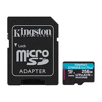 Kingston - carte mémoire flash - 256 Go - microSDXC UHS-I