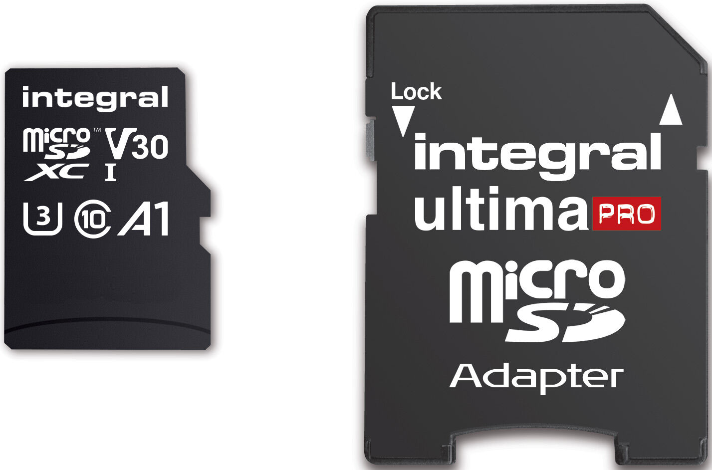 INTEGRAL Carte Micro SDXC Ultima Pro U3 128GB (100MB/s) +Adapt