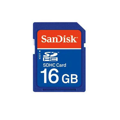 SanDisk Carte SDHC 16GB