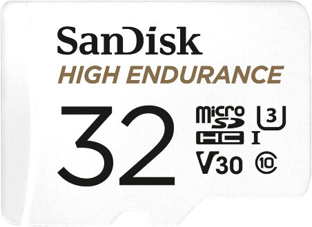 SanDisk Carte Micro SDHC High Endurance 32GB (100MB/s) (Class 10)