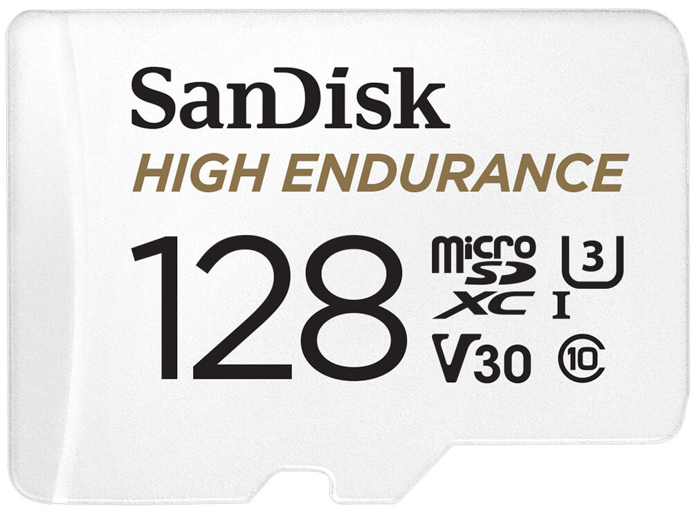 SanDisk Carte Micro SDXC High Endurance 128GB (100MB/s) (Class 10)