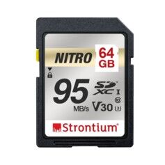 Strontium Carte SDXC Nitro U1 - 64 Go
