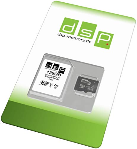 Z-4051557531383 128 GB minneskort (A1, V30, U3) för Xiaomi Mi A2 Lite