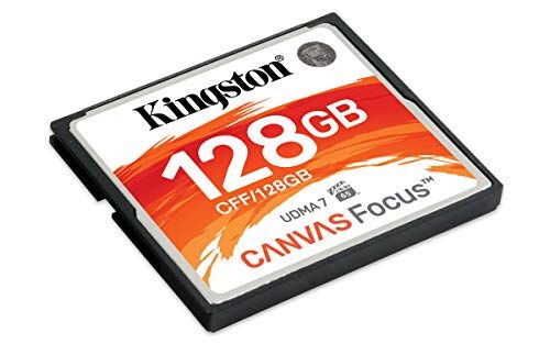 CFF/128GB Kingston Canvas Focus 128 GB kompakt flash minneskort