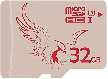 BETFU3 BRAVEEAGLE Micro SD-kort 32 GB microSDHC minneskort för Wyze Cam/Phone/Dashcam (32 GB UHS-I 3)