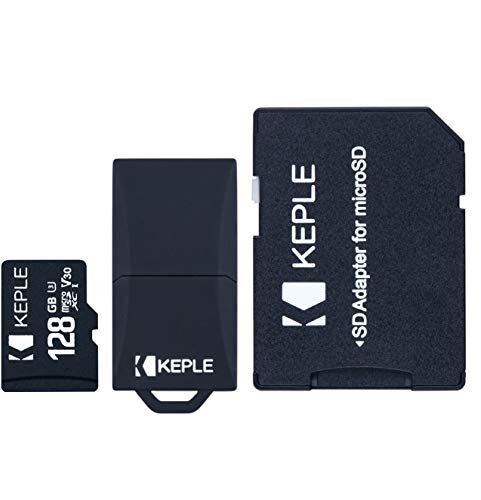 P-MSD3IN1-128GB-C10-U1/1 128 GB microSD-minneskort Micro SD kompatibel med Samsung Galaxy S9 S8 S7 S6 S5 S4 S3 S10, J9 J8 J7 J6 J5 J3 J2 J1, A9 A8 A7 A6 A6+ A5 A4 A3, Note 9 8 7 6 5 4 3 2, Plus, Grand, Pro, Edge   128 GB