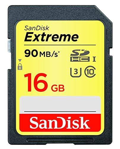 SDSDXNE-016G-GNCIN SanDisk SDHC Extreme 16GB, UHS Speed Class 3, UHS-I, 90MB/S Read, 40MB/S Write