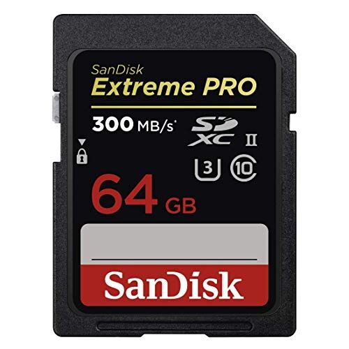 SDSDXPK-064G-GN4IN SanDisk Extreme PRO  Minneskort, Svart 64 GB