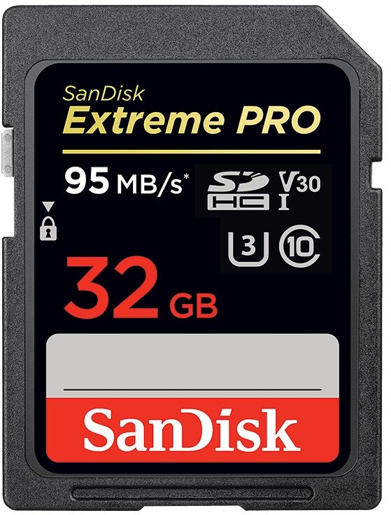 SanDisk SDHC Extreme Pro 32GB 95MB/s