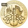 100 x 1/25 Unze Gold Wiener Philharmoniker 2024