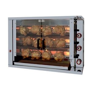 Arilex Hähnchen Rotisserie mit Gas 3 Schwerter 3Asg