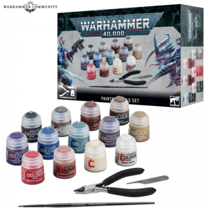 Games-Workshop Warhammer 40,000: Paints + Tools Set (2023)