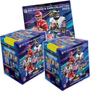 Panini NFL 2023 Sticker & Trading Cards - Double Box-Bundle