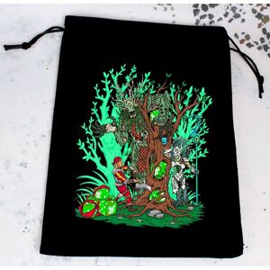 Baron of Dice Premium Black Dice Bag: Tree Lord