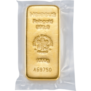 1 kg Goldbarren Heraeus