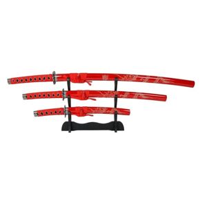 GT-DEKO - Fantasy und Schwert Shop Samurai Schwerter Set Unokubi Zukuri