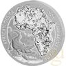 Republik Ruanda 1 Unze Silbermünze Ruanda Nilkrokodil 2023