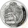 Republik Ruanda 1 Unze Silbermünze Ruanda Nautical Serie - 100 Jahre Sedov 2021 - polierte Pl...