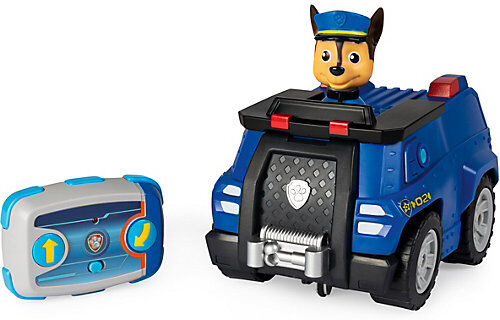 Spin Master PAW Patrol Ferngesteuertes Polizeiauto mit Chase - Figur, RC Fahrzeug in blau