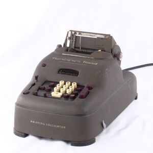 Ancienne calculatrice électrique Remington Rand  Gris