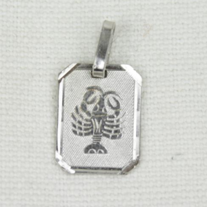 Medaille Zodiac "Cancer" - Argent 925