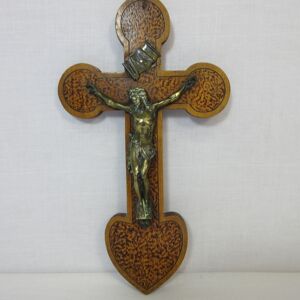 Crucifix Français vintage  Multicolore