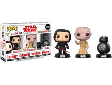 Funko Conjunto de 3 Figuras POP! Star Wars VIII The Last Jedi - Pack First Order