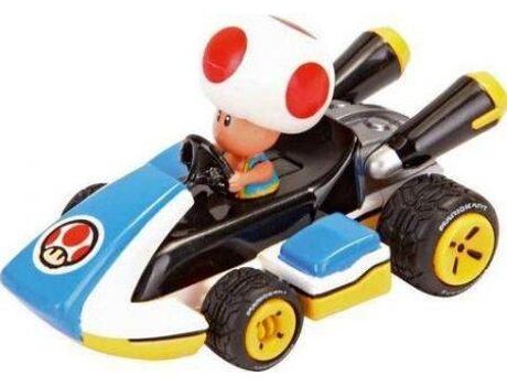 Super Mario Caixa NINTENDO com Carro Mario Kart 8 Toad