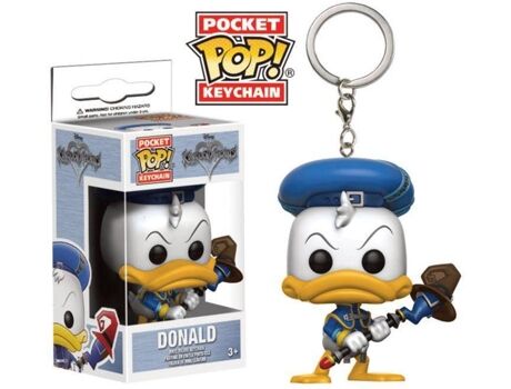 Disney Porta-chaves FUNKO POP! Kingdom Hearts: Donald