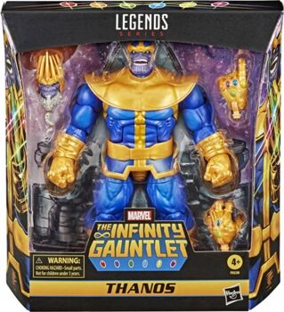 Marvel Classic Figura de Ação Thanos Deluxe Marvel Legends Series (Idade Mínima: 4 anos)