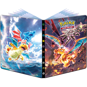 Ultra Pro Pokemon Scarlet & Violet 3 9-Pocket Portfolio Featuring Charizard And Dragonite